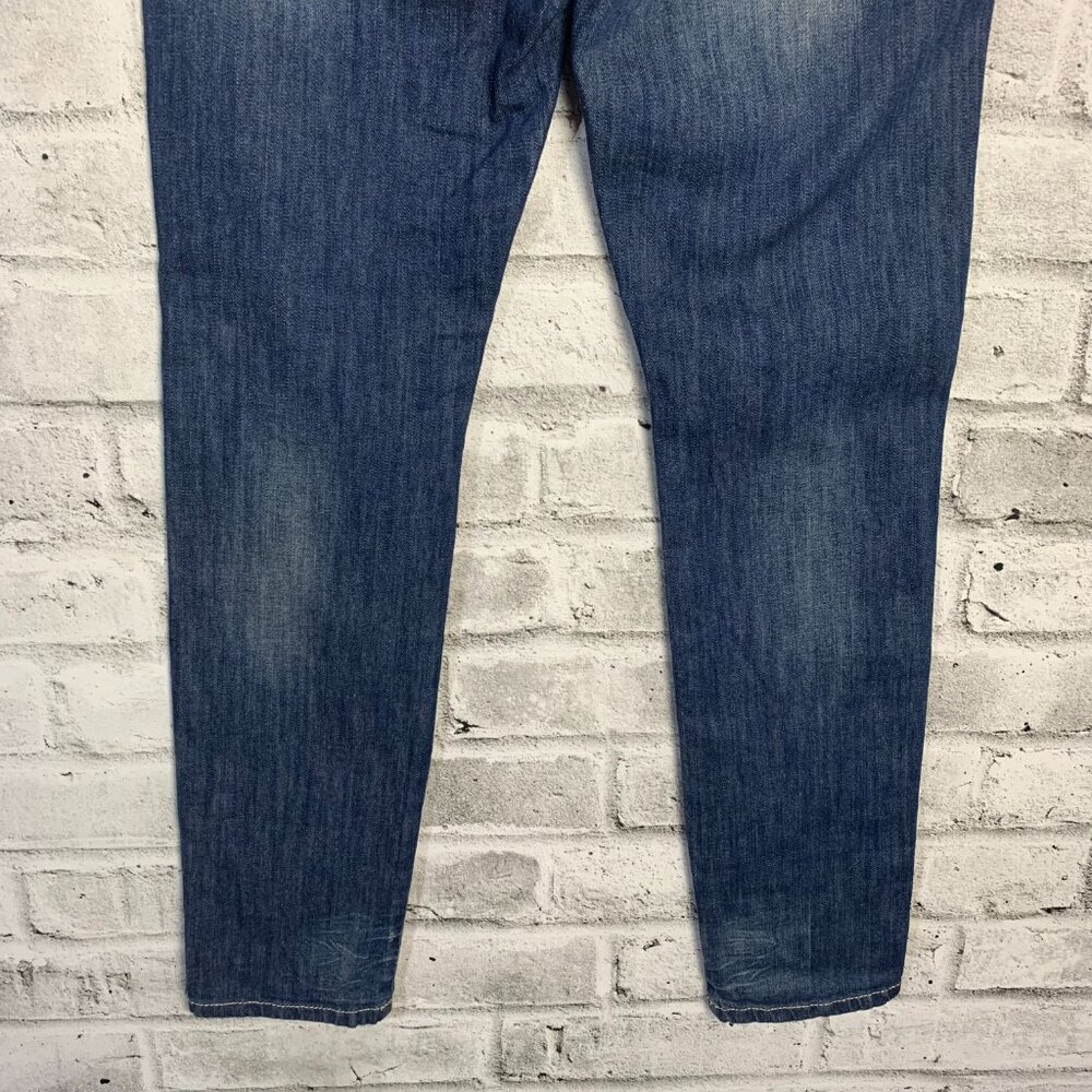 Miss 60 Junior Low Rise Embellished Medium Wash Y2K Jeans NWT - Picture 8 of 15
